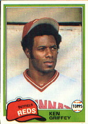 1981 Topps Baseball Cards      280     Ken Griffey